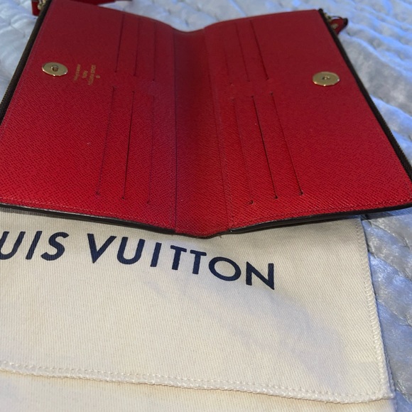 Louis Vuitton monogram Adele Long canvas wallet excellent condition. - Picture 13 of 15